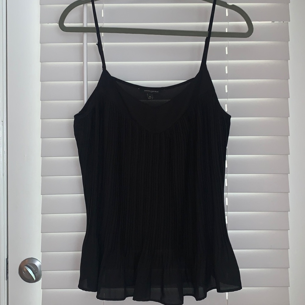Black, Banana Republic tank